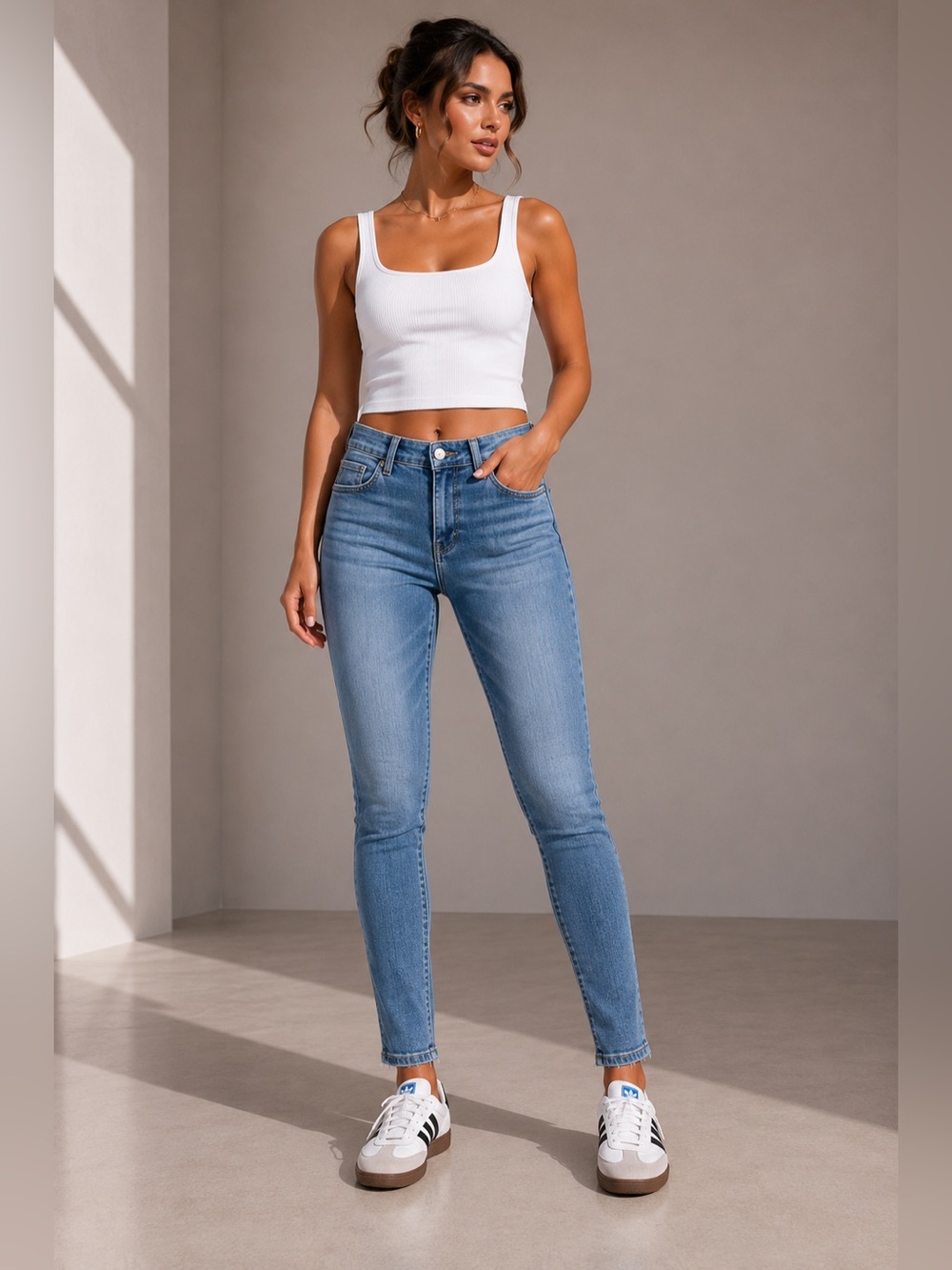 True Religion Stella Mid Rise Skinny Jeans | Medium Wash | Size 24 | NWT